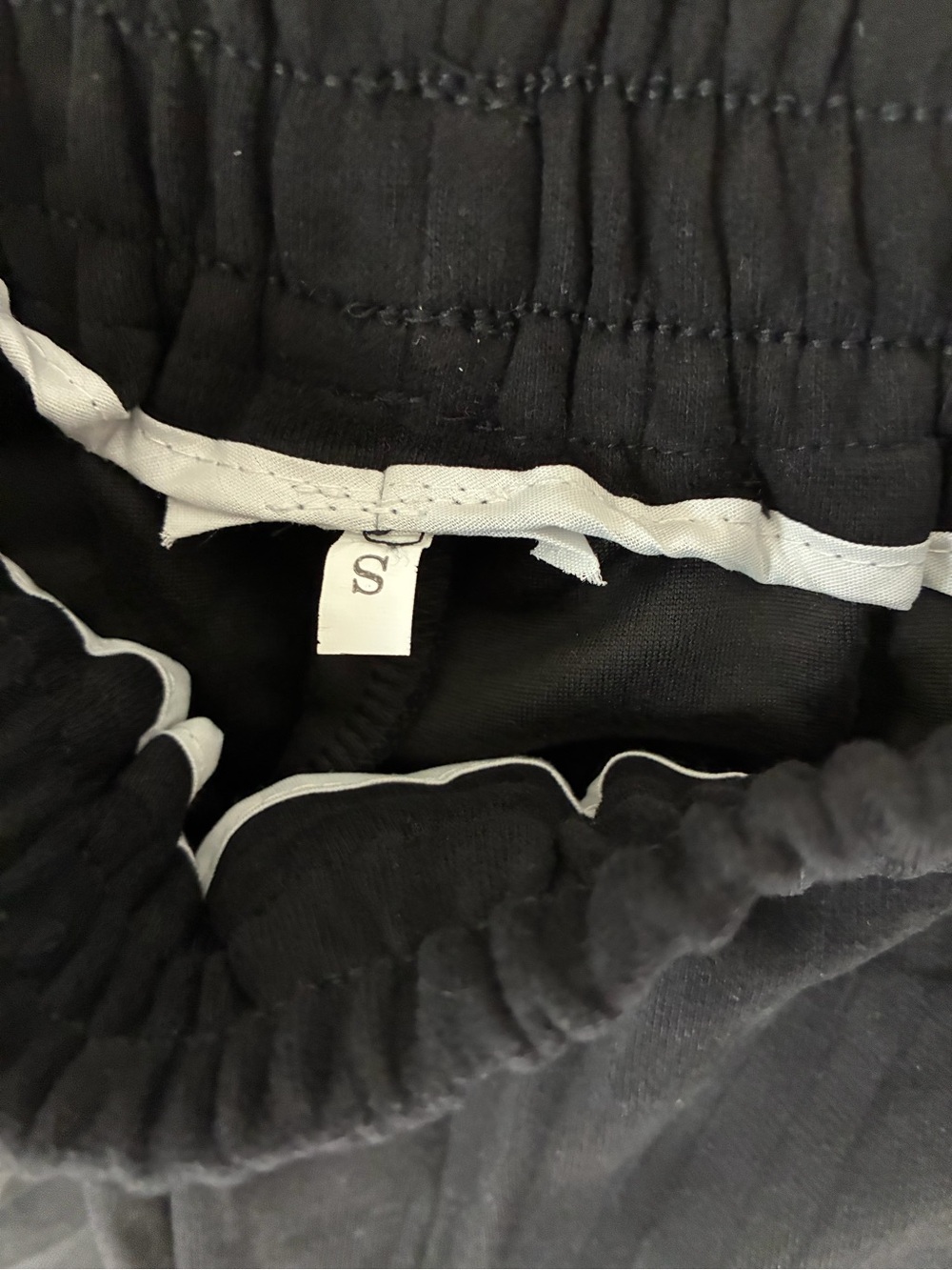 New! Floo Black & White Barrel Sweatpants Size Small - Picture 8 of 9